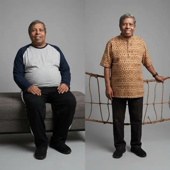 Shri Ashok Nawal transformation