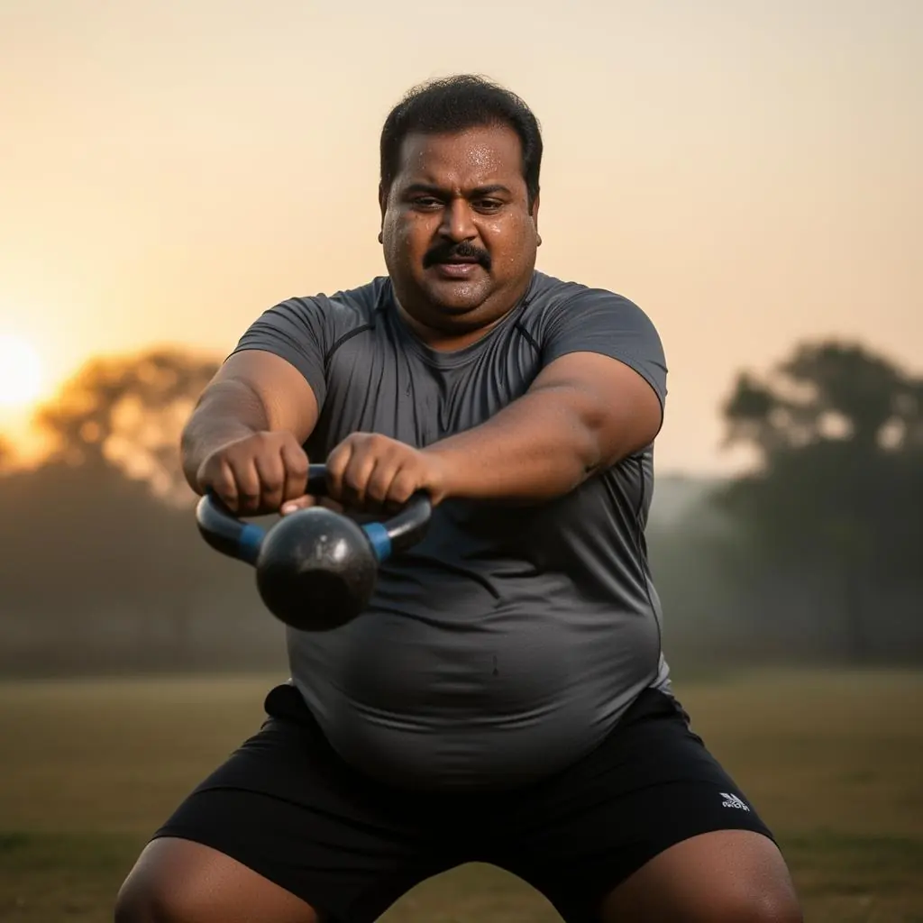 Coaching a beginner through resistance training